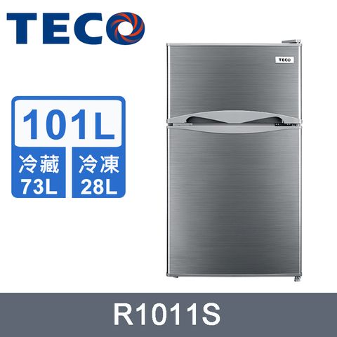 TECO 東元 101公升一級雙門冰箱 R1011S~含拆箱定位+舊機回收