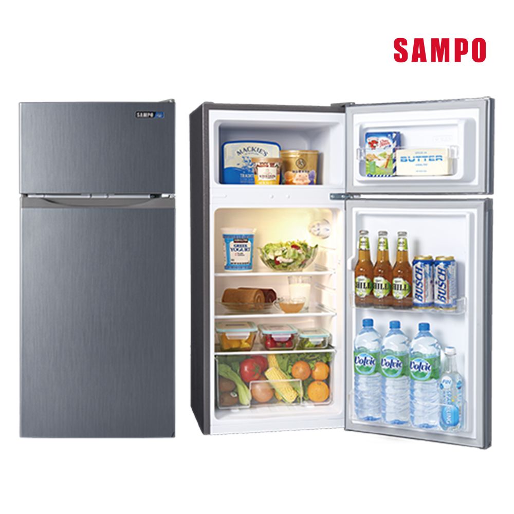 SAMPO 聲寶 118L 1級效能雙門電冰箱 SR-C12G