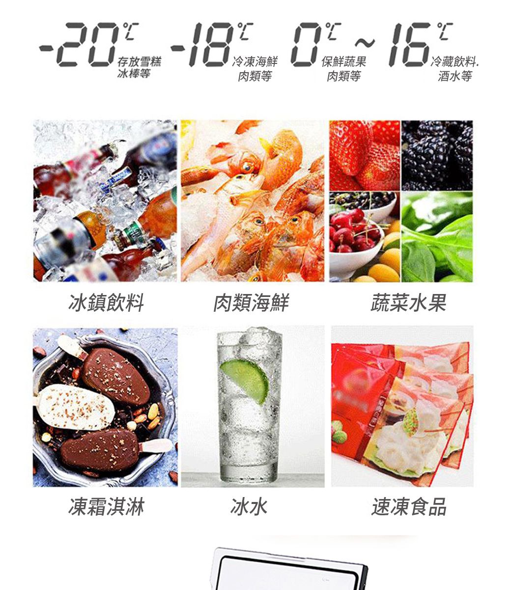 冰棒等肉類等肉類等酒水等冰鎮飲料肉類海鮮蔬菜水果凍霜淇淋冰水速凍食品