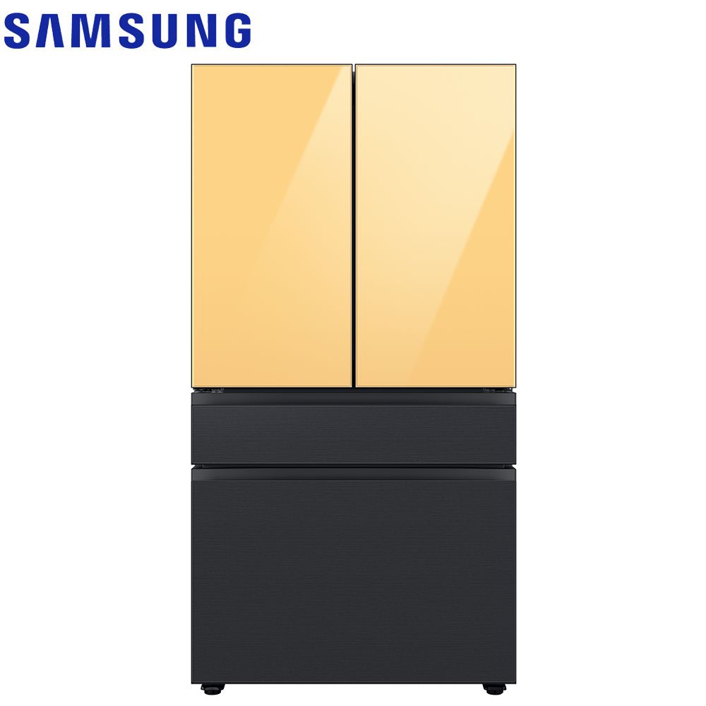 Samsung 三星 640公升設計品味系列雙循環四門旗艦冰箱RF23BB8200AP/TW(上門板黃*2片)