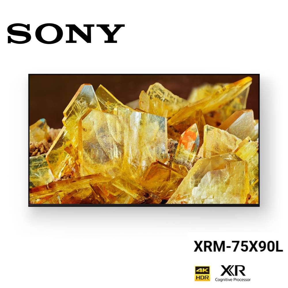 SONY 索尼 XRM-75X90L 75型 XR 4K智慧連網電視 XR 4K智慧連網電視