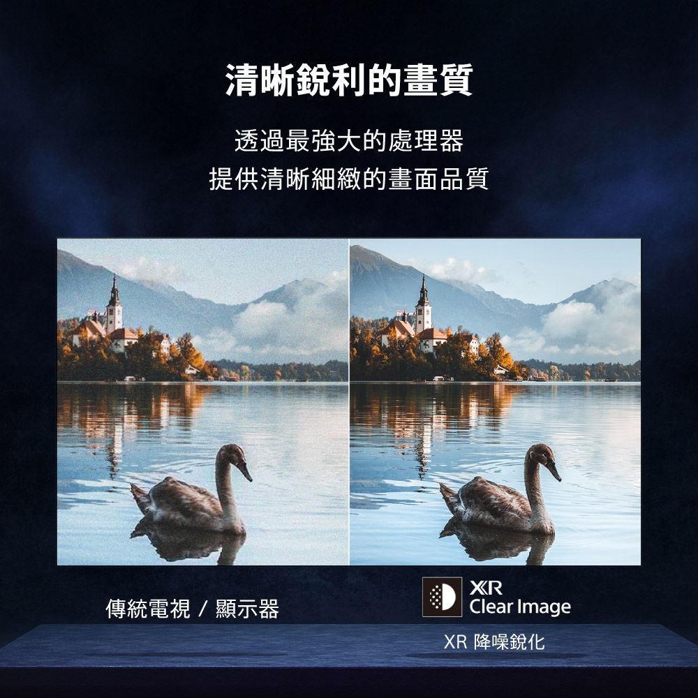 SONY 索尼 (固定式壁掛安裝)BRAVIA 7 55吋 XR Mini LED 4K HDR Google TV顯示器 Y-55XR70
