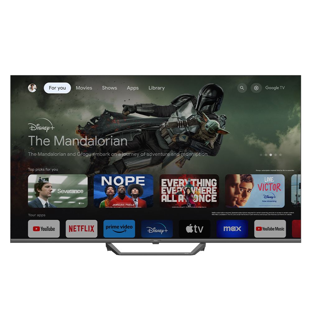 Haier 海爾 55吋 4K QLED DLG 120Hz Google TV 量子點智慧聯網液晶電競螢幕顯示器 LE55S80EUX