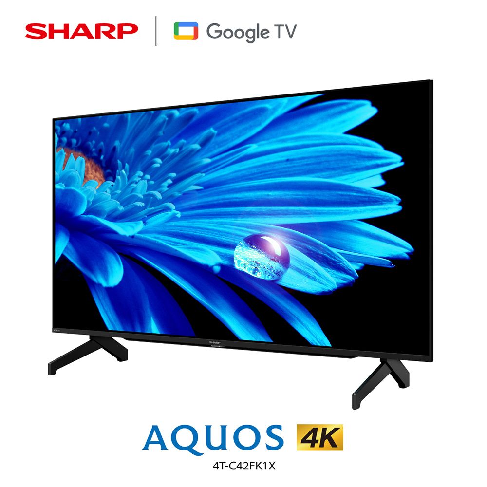 SHARP 夏普 42吋4K UHD Android連網液晶顯示器 4T-C42FK1X