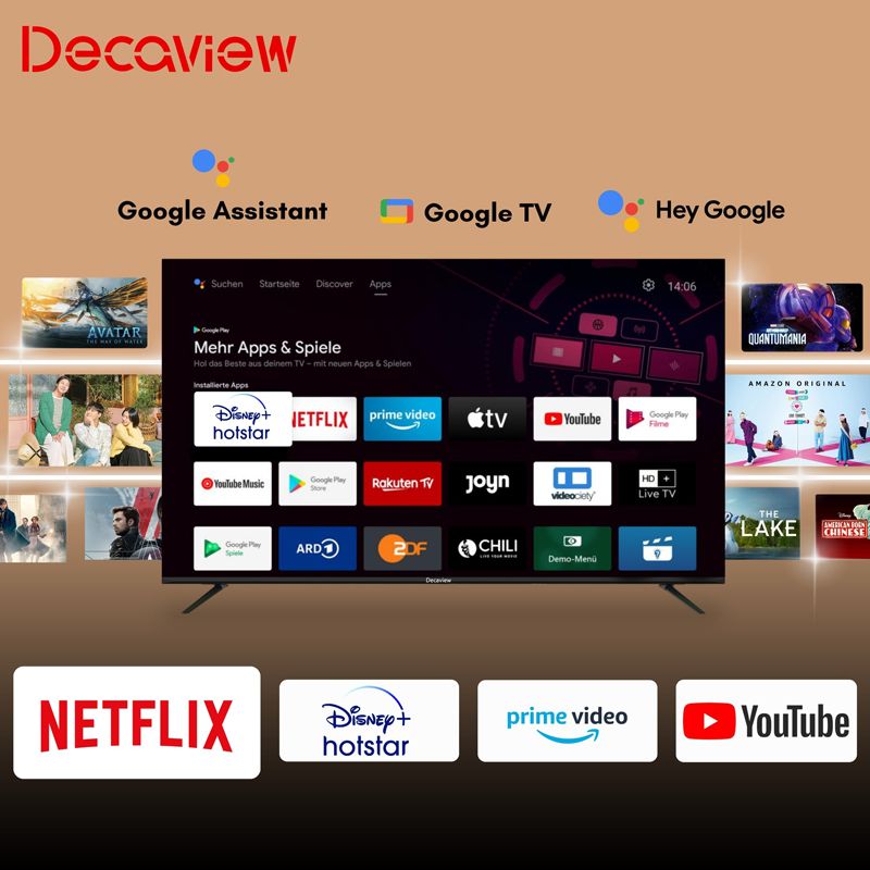 AssistantSuchen  Discover AVATARMehr Apps  Spiele     -mit  Apps &  Apps TVHey Google14:06QUANTUMANIAAMAZON ORIGINAL  prime videoGoogle hotstarYouTube MusicGoogle Rakuten TVvideocietyHDLive TVTHELAKEGoogle PlayARDDecaviewCHILIDemo- CHINESENETFLIXhotstarprime videoYouTube