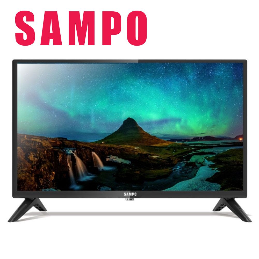 SAMPO 聲寶  24型HD液晶顯示器+視訊盒 EM-24FC600