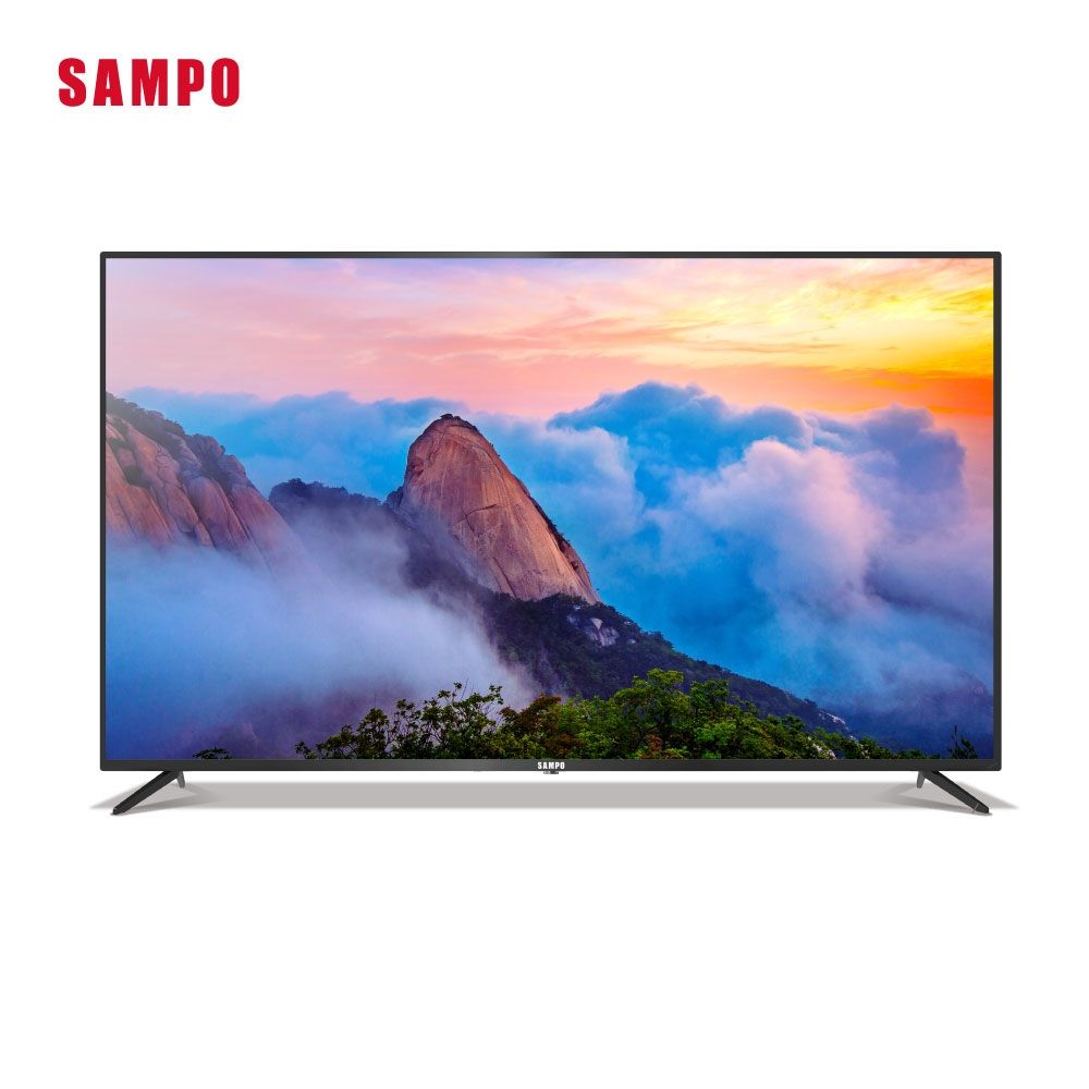 SAMPO 聲寶  65型 4KUHD 液晶顯示器+視訊盒EM-65FC610(N)