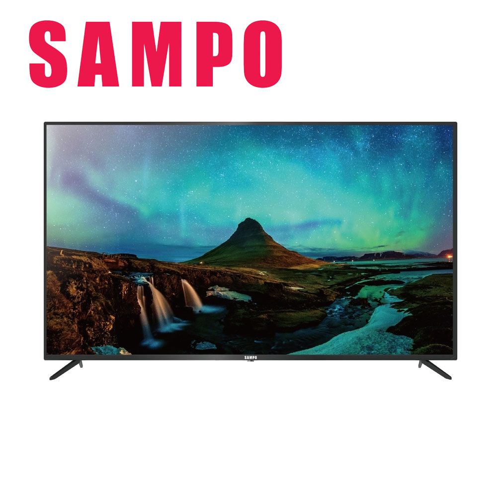 SAMPO 聲寶 65型 4KUHD 液晶顯示器+視訊盒EM-65FC610(N)