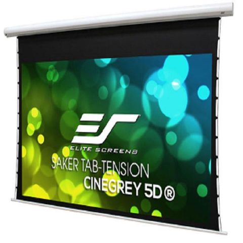 Elite Screens 億立 EliteScreens120吋16:9頂級isf認證電動張力幕-5D高增益灰幕- SKT120XHD5-E20