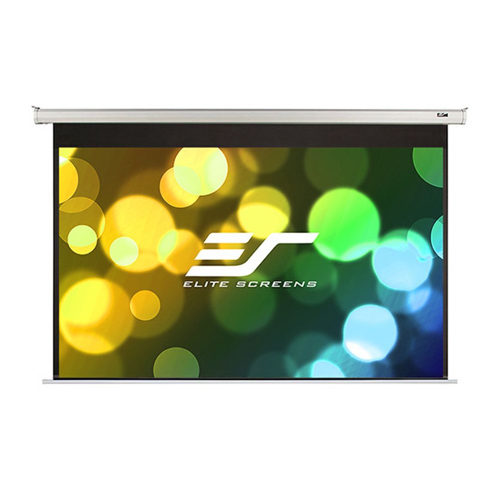 Elite Screens 億立  銀幕 100吋 16:9 上黑邊38CM 經濟型電動幕-白塑布 E100XH-E15