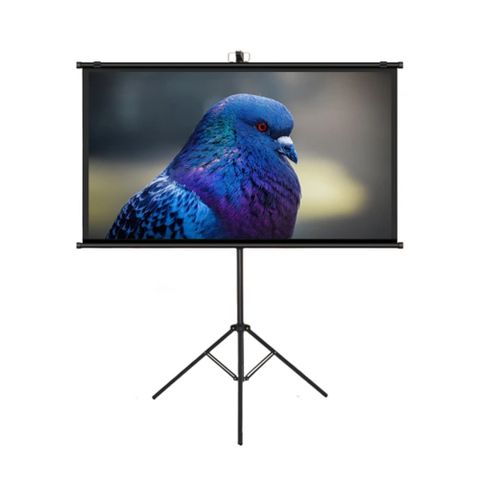 移動100吋支架幕布 落地投影幕布  白玻纖支架布幕 壁掛投影儀幕布