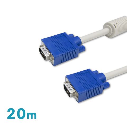 Cable 凱堡  VGA(3+2)顯示器視訊線公-公 20公尺(29HD1515PP20)