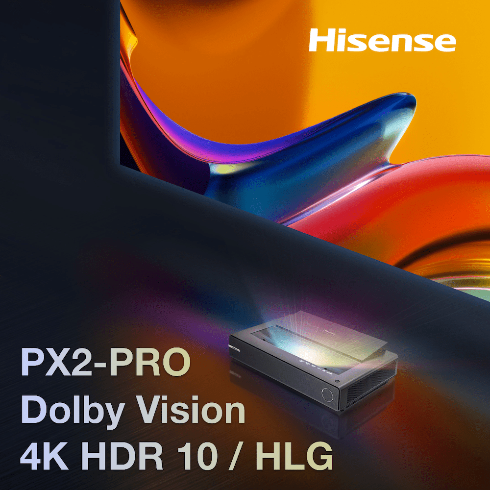 Hisense 海信 PX2-PRO真三原色旗艦型4K雷射電視Dolby Vision超短焦投影機 - PChome 24h購物