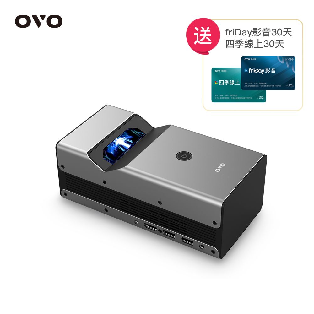 OVO  1080P超短焦智慧投影機 NEO無框電視 KS1