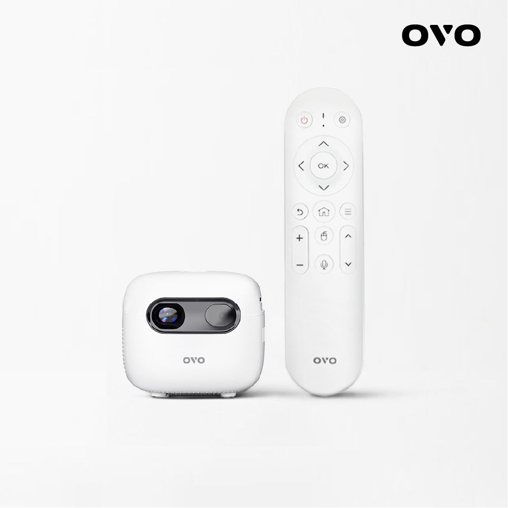 OVO 小蘋果智慧投影機 旗艦版(U1-S 內建喇叭 娛樂/露營/戶外)