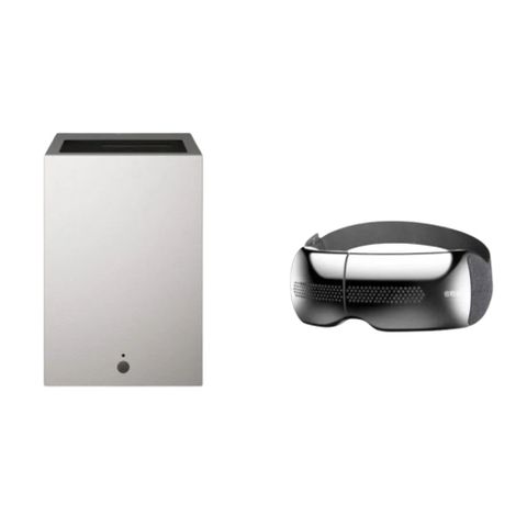 LG 樂金 CineBeam S 小銀河Ultra 超短焦 4K微型投影機+BREO倍輕鬆 See X2 Pro眼部按摩(放鬆組合)