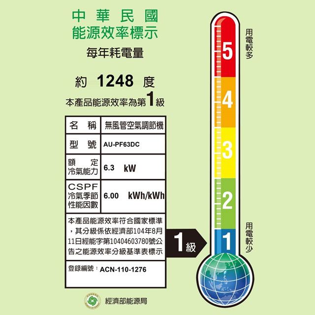 SAMPO 聲寶 10-13坪《冷暖型-頂級系列》變頻分離式空調AU-PF63DC/AM-PF63DC含運送+拆箱定位+舊機回收