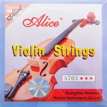 【美佳音樂】Alice A703小提琴琴弦組-鋼絲型