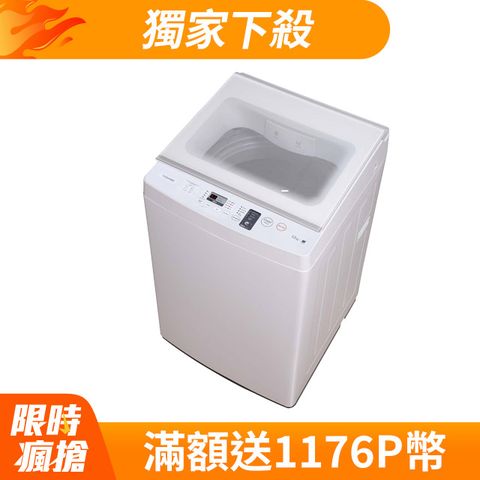 TOSHIBA東芝 12KG 奈米沖浪進階變頻直立式洗衣機 AW-EDUK1300KTA(WW) 含基本安裝+舊機回收