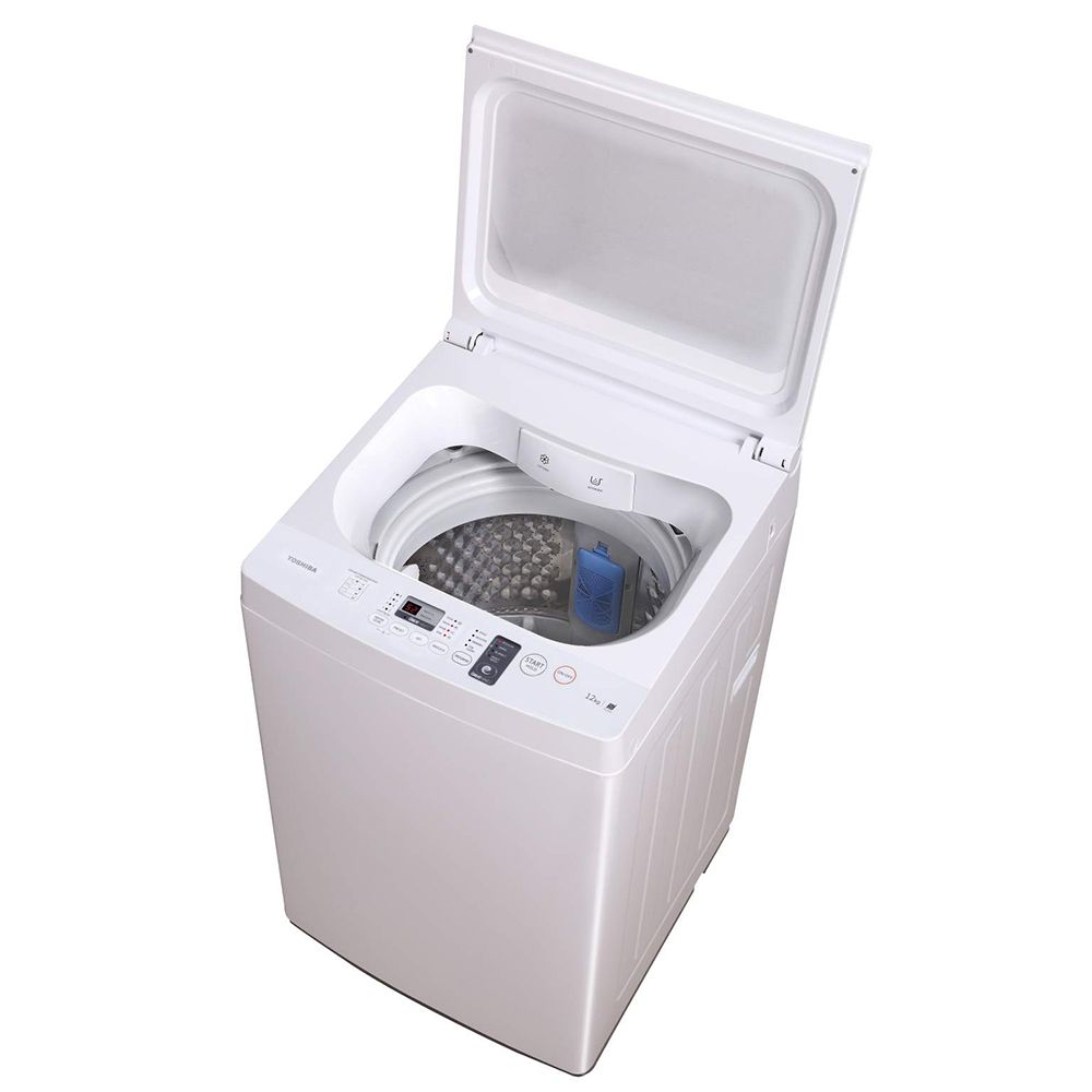 TOSHIBA 東芝 12KG 奈米沖浪進階變頻直立式洗衣機 AW-EDUK1300KTA(WW) 含基本安裝+舊機回收