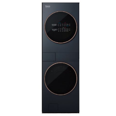 Panasonic 國際牌 15公斤+15公斤熱泵AI洗烘洗衣機 NA-V1515SP-K(夜幕黑)(NA-V1515SP-KT/NA-V1515SP-KB)