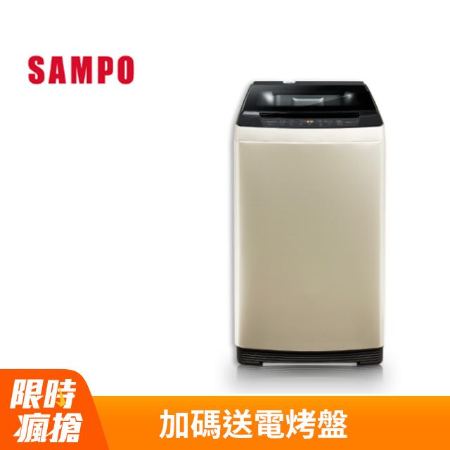 SAMPO 聲寶10公斤窄身變頻洗衣機(WM-MD10) - PChome 24h購物