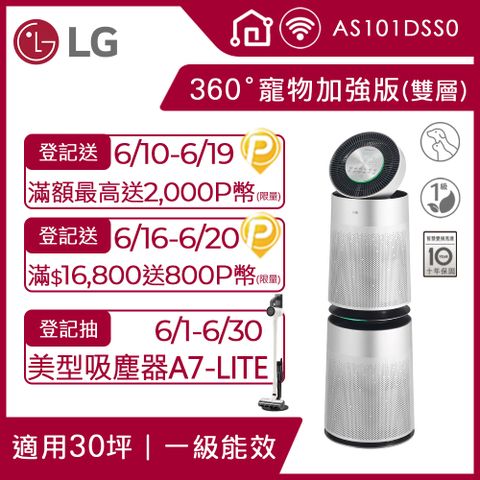 LG AS101DSS0  空氣清淨機