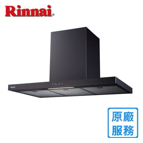 Rinnai 林內 【(全國安裝)】RH-9131B 倒T式高質感黑排油煙機(90CM)