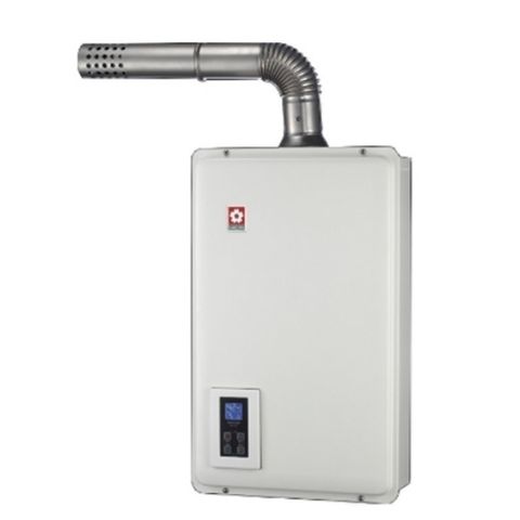 櫻花16公升強制排氣(與DH1670A/DH-1670A同款)FE式LPG熱水器桶裝瓦斯【DH-1670AL】