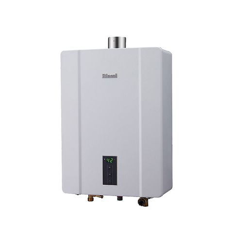 林內【RUA-C1300WF_NG1】屋內強制排型氣熱水器(13L)天然氣