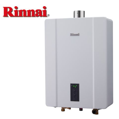 【Rinnai 林內】16L《屋內型》三段火排熱水器 RUA-C1600WF(天然瓦斯) ★全台安裝★