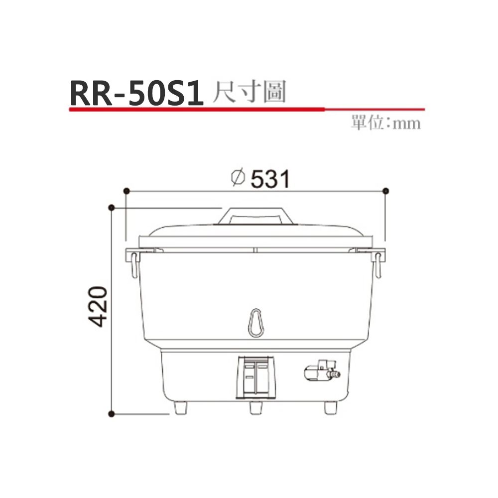 Rinnai林內牌 RR-50S1 - 詳情2