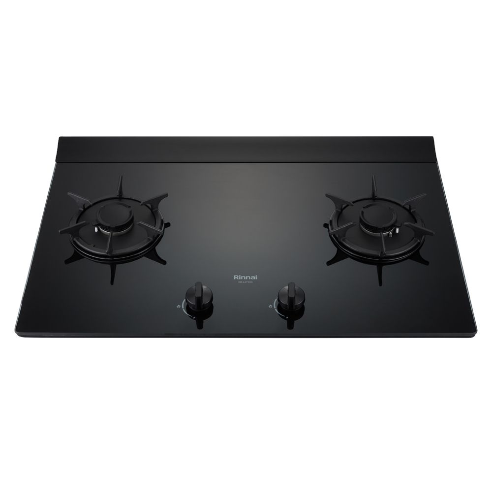 Rinnai 林內 雙口《檯面爐》彩焱玻璃瓦斯爐RB-L2710G(NG1)(B) 全台配送+基本安裝 原廠保固