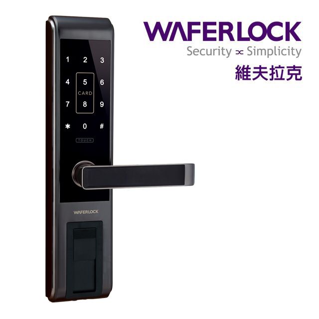 1 2 3WAFERLOCKSecurity  Simplicity維夫拉克456CARD7 9 0 #TOUCHWAFERLOCK