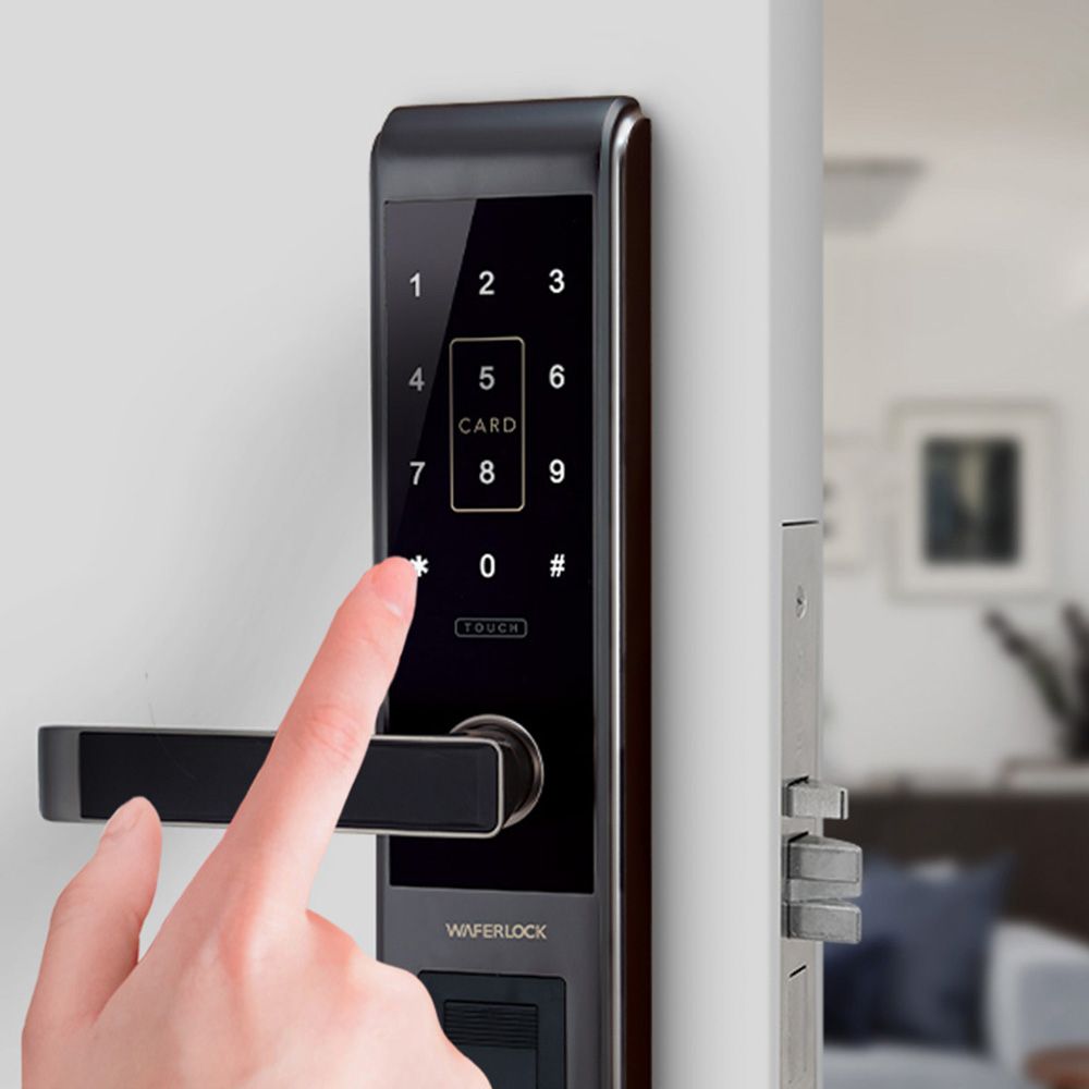 1 2 3456CARD7890 TOUCHWAFERLOCK