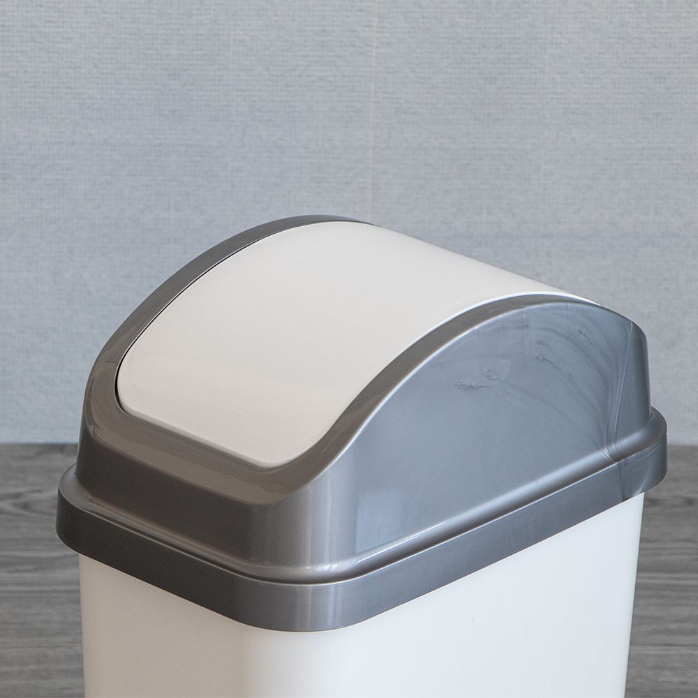 KEYWAY 聯府 搖蓋垃圾桶15L(1入)附蓋垃圾桶C315