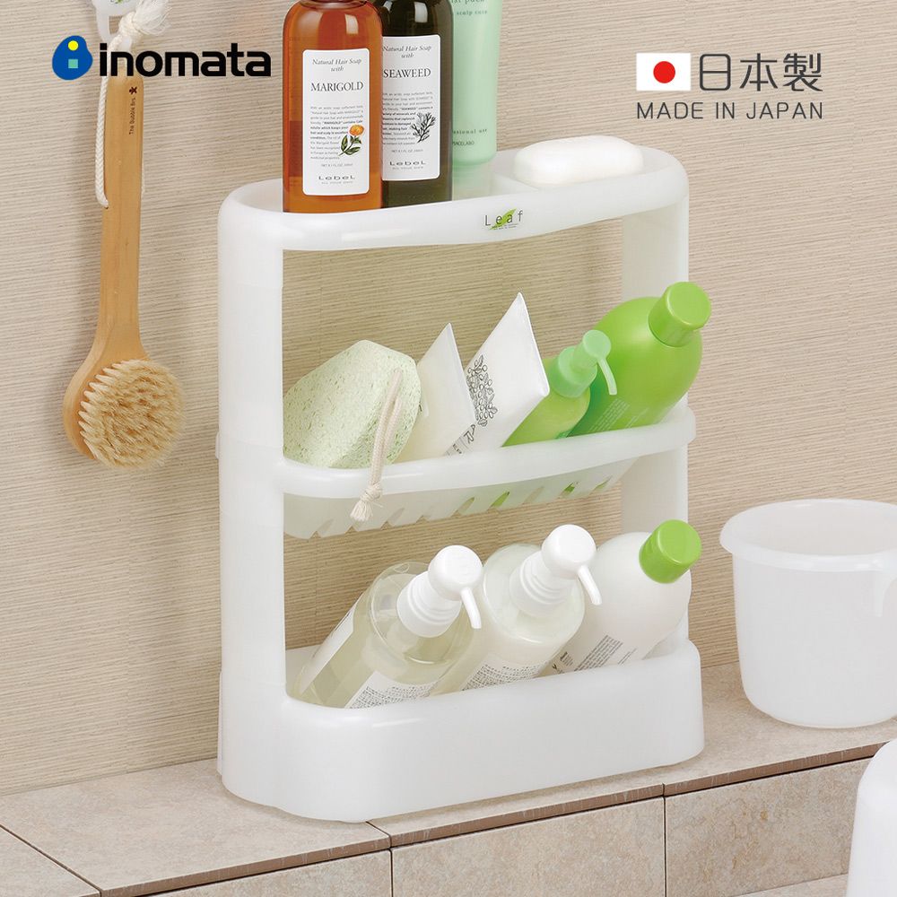 inomata 【日本】日本製浴室盥洗用品三層置物架