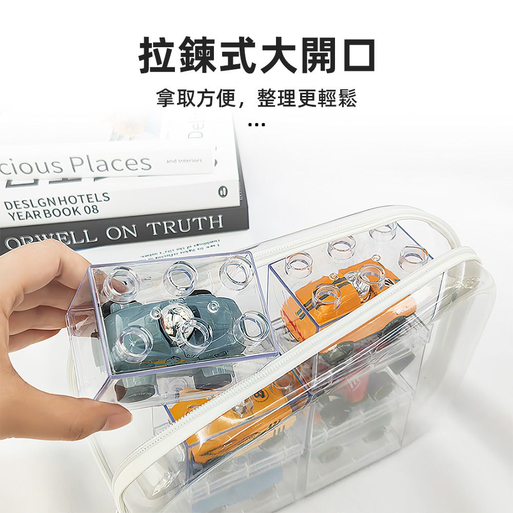 拉鍊式大開口拿取方便,整理更輕鬆cious Places DESLGN HOTELSYEAR BOOK 08 ON TRUTH