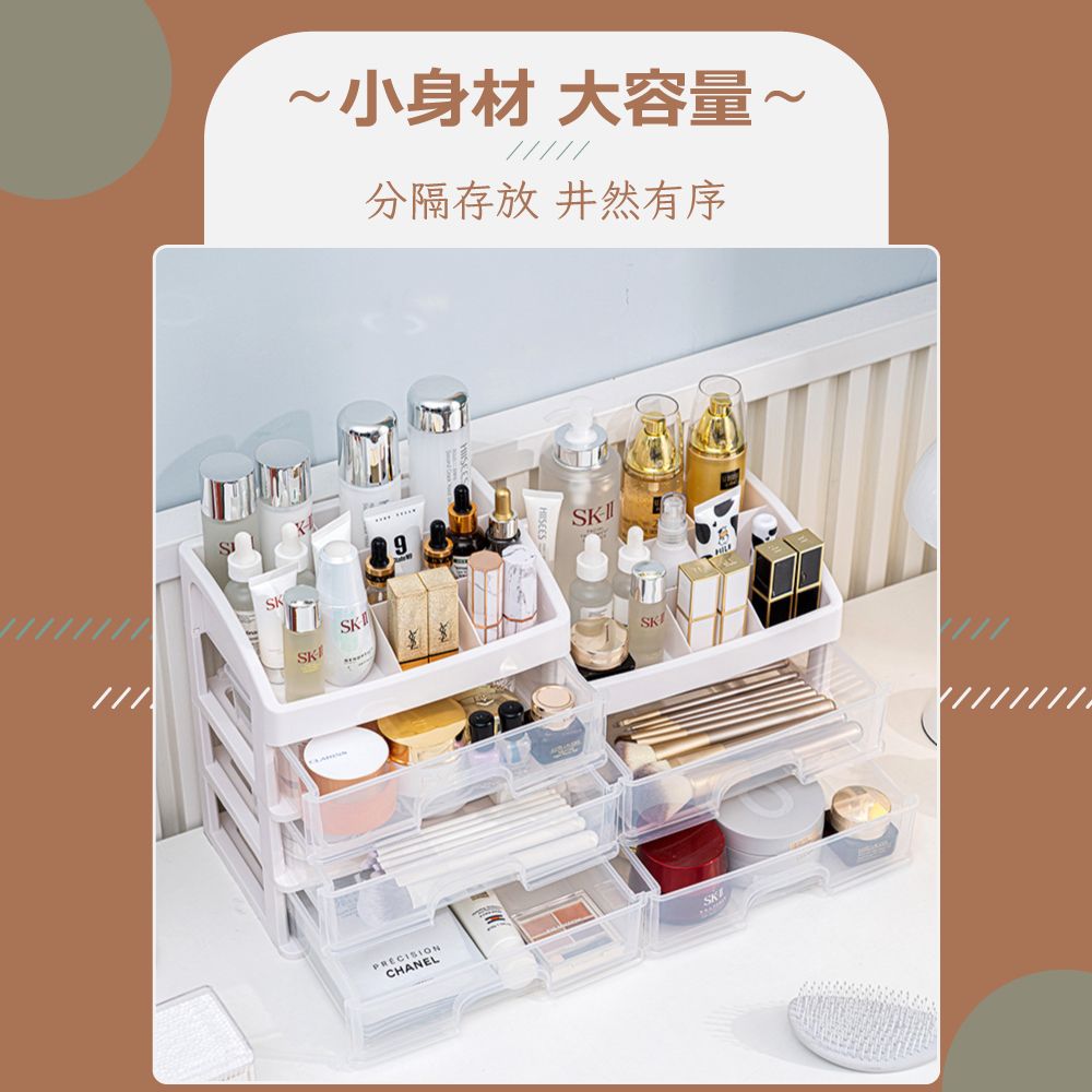 lebon 樂邦 收納抽屜置物盒-二抽屜