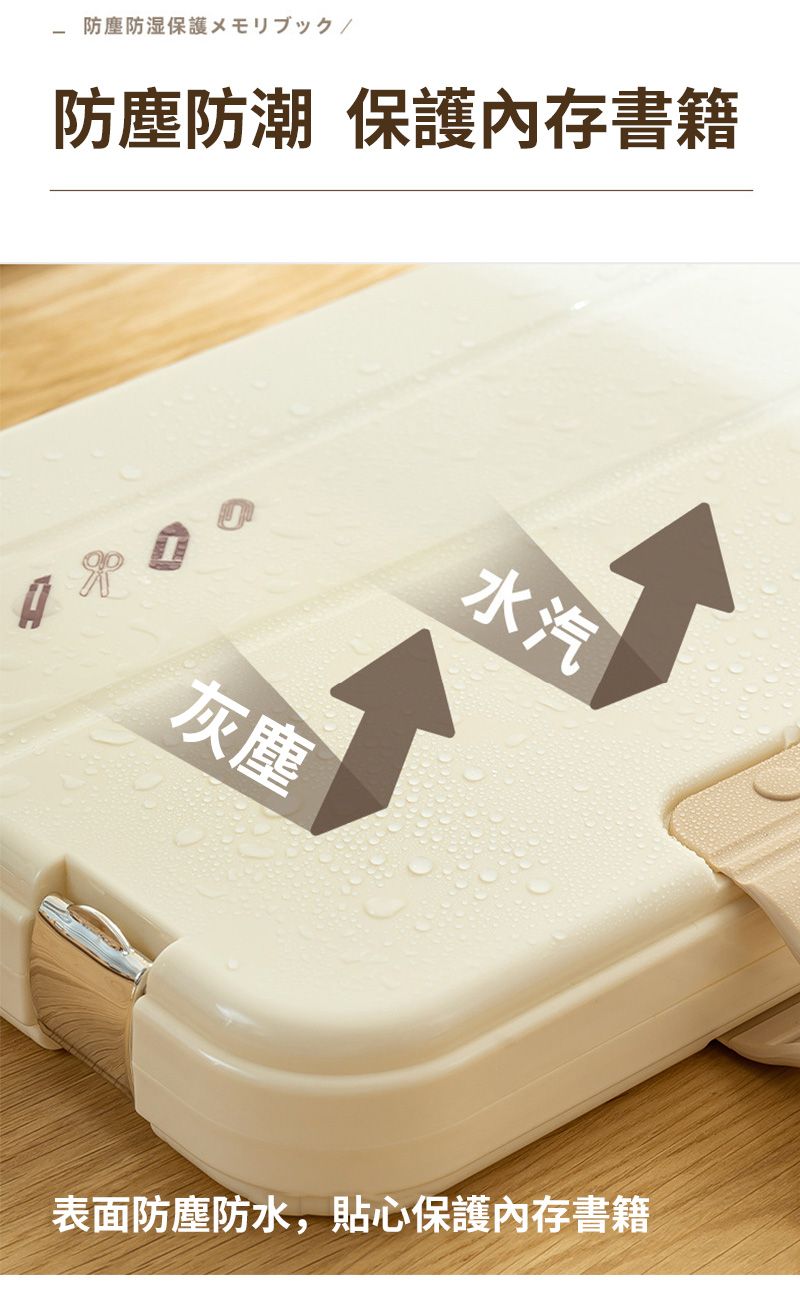 防塵防湿保護メモリブック/防塵防潮保護內存書籍灰塵水汽表面防塵防水,貼心保護內存書籍