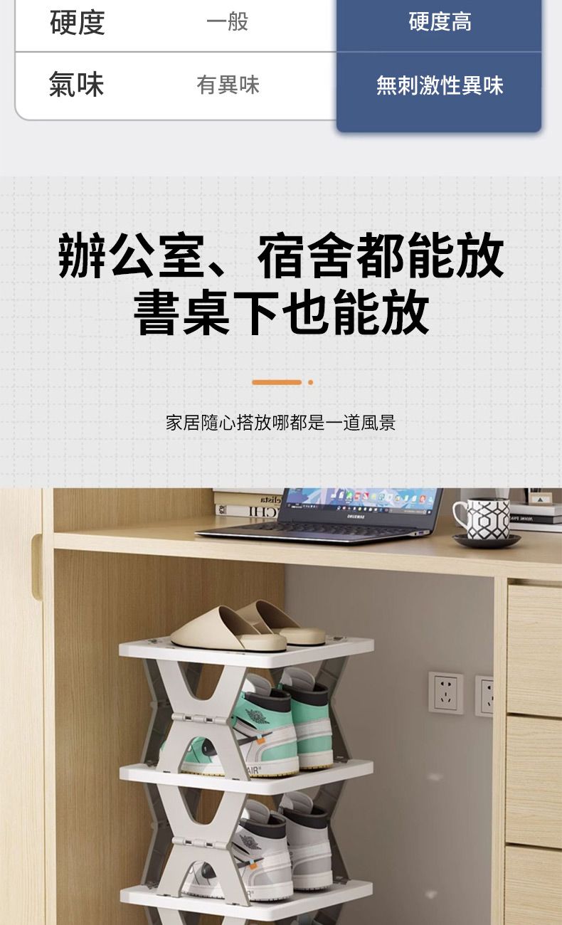 硬度一般硬度高氣味有異味無刺激性異味辦公室、宿舍都能放書桌下也能放家居隨心搭放哪都是一道風景