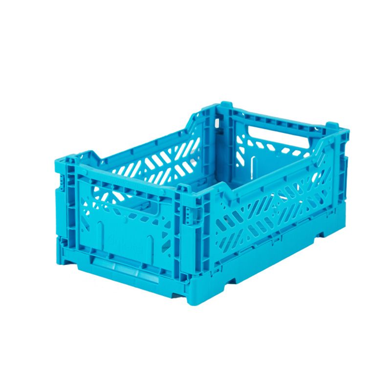 Aykasa 土耳其折疊收納籃-土耳其藍(S)