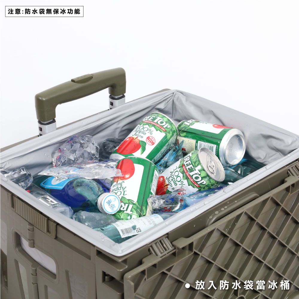 ANDYMAY2  青森四輪萬向折疊收納車+大款防水袋