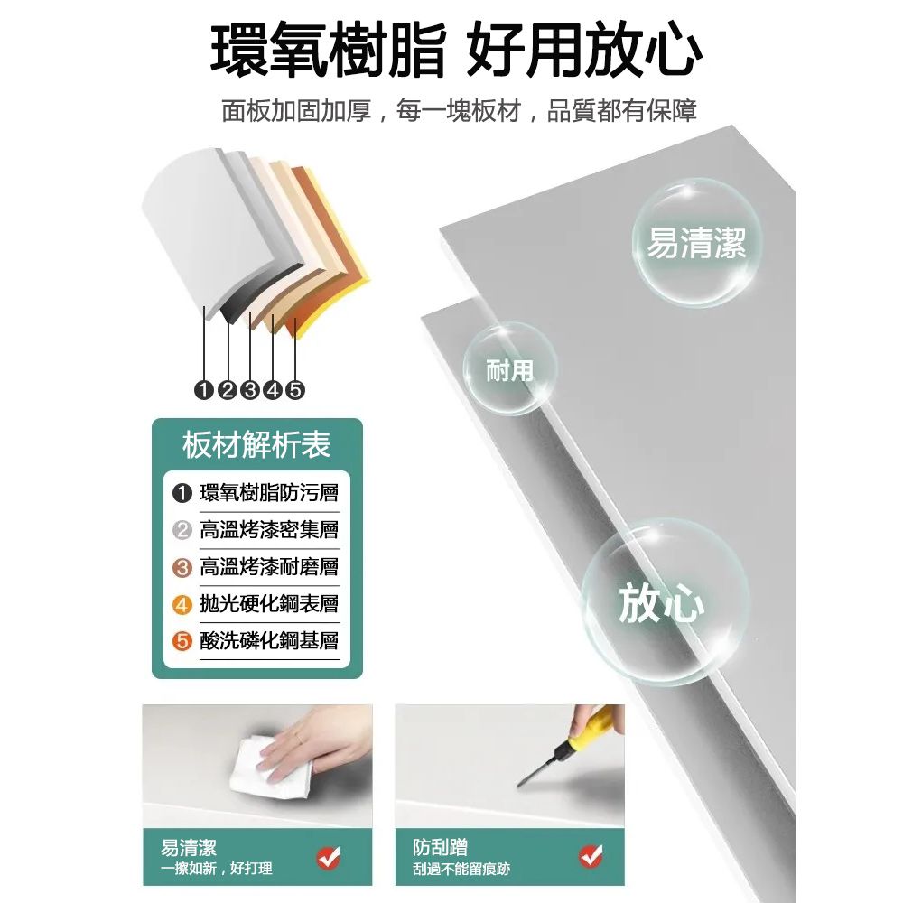 居家家 廚房移動多層置物架 可調節層板收納架 電器收納架 蔬菜雜物儲物架 整理層架