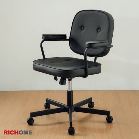 【RICHOME】克雷斯經典椅/電腦椅/辦公椅/會議椅