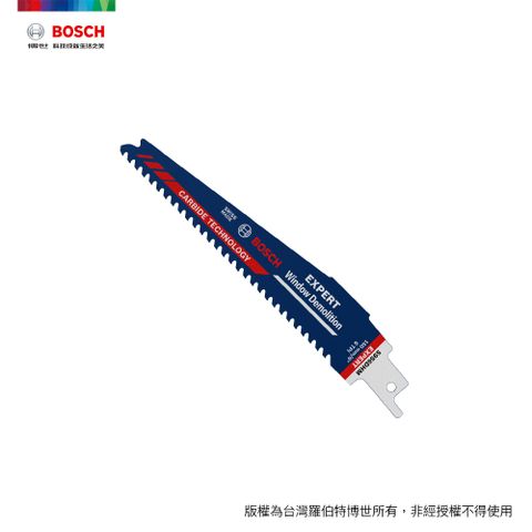 BOSCH 超耐久鎢鋼軍刀鋸片 S 956 DHM 1支/卡