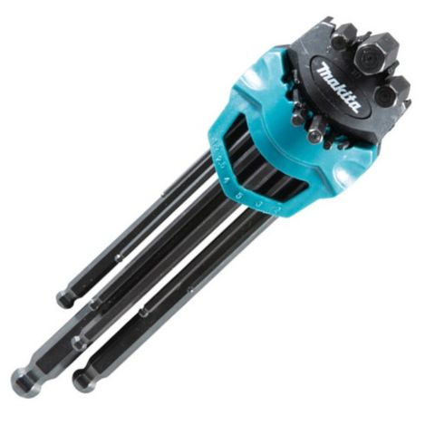 MAKITA 牧田 B-65894 球型球頭內六角板手9件組