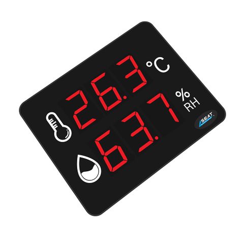 電子溫濕度計 壁掛式溫濕度計 測溫器 LED溫溼度計 工業報警濕度表 室內濕度計 溫度監控器 環境溫度計 測溫度 自動測溫儀 乾濕度計 室溫溫度 630-LEDC2