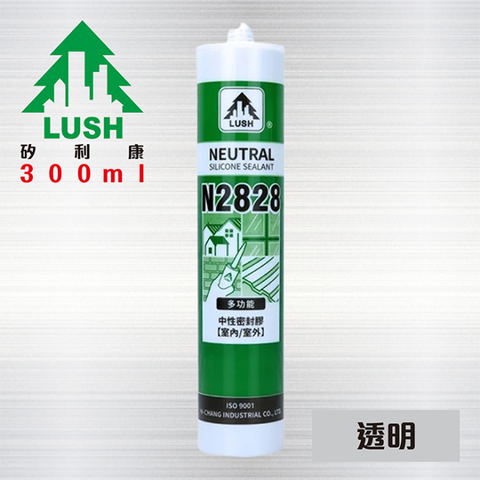 中性透明矽利康~ LUSH 2828 足量樹牌/ 矽力康/ 矽立康/ silicone 300ml