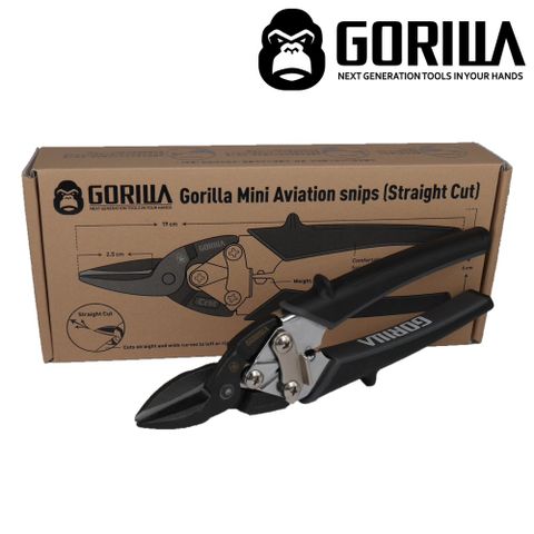 GORILLA 紳士質人手工具 史上最輕量之強力鐵皮剪刀